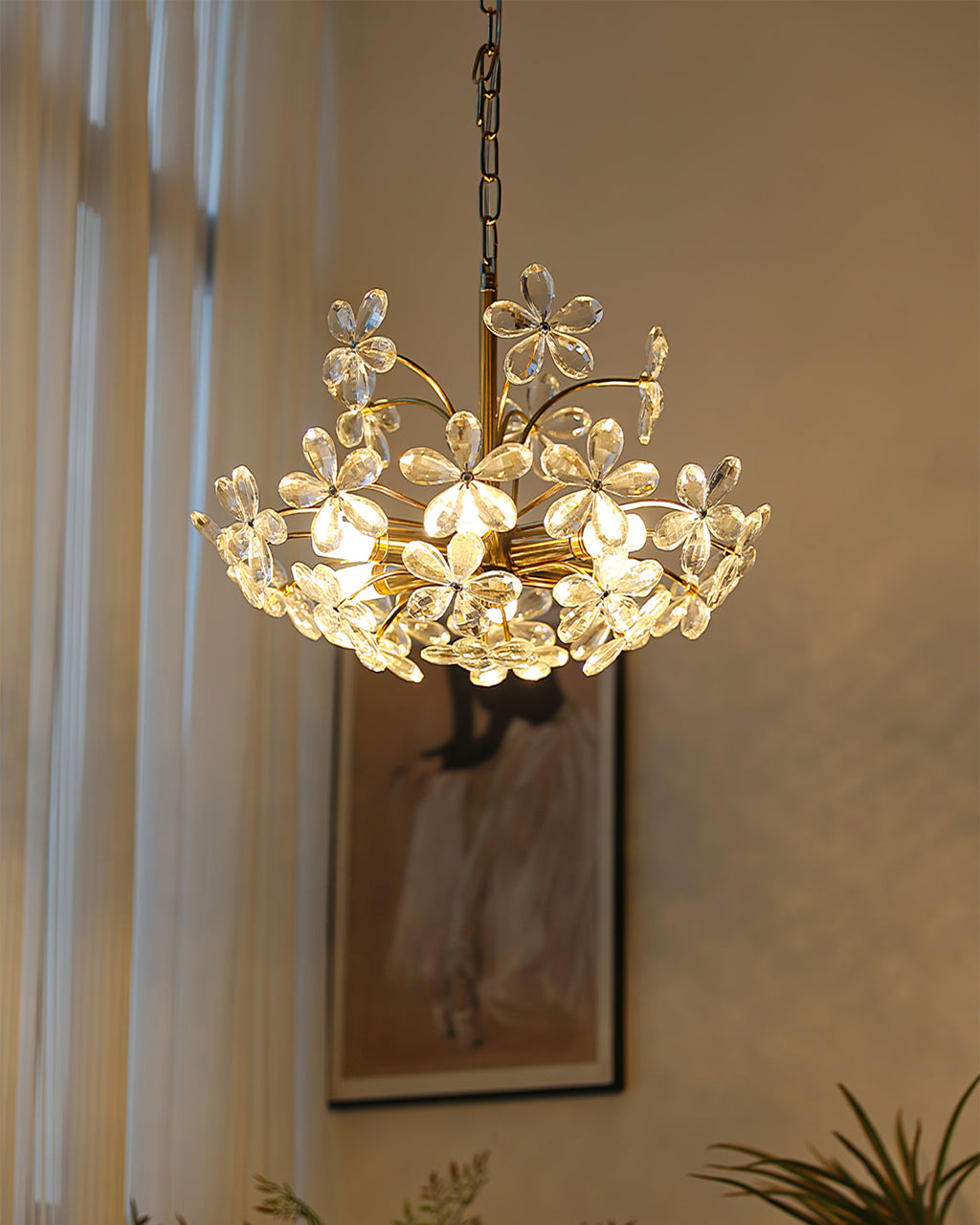 Ravenswood Crystal Cascade Pendant