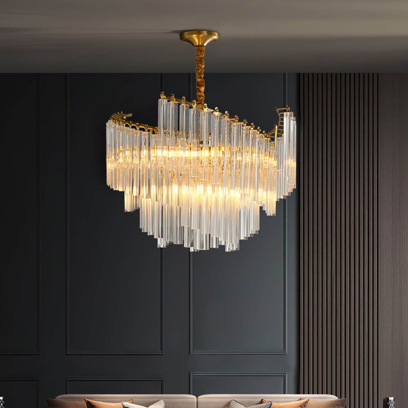 FROSTFELL CRYSTAL ICICLE LUMINAIRE