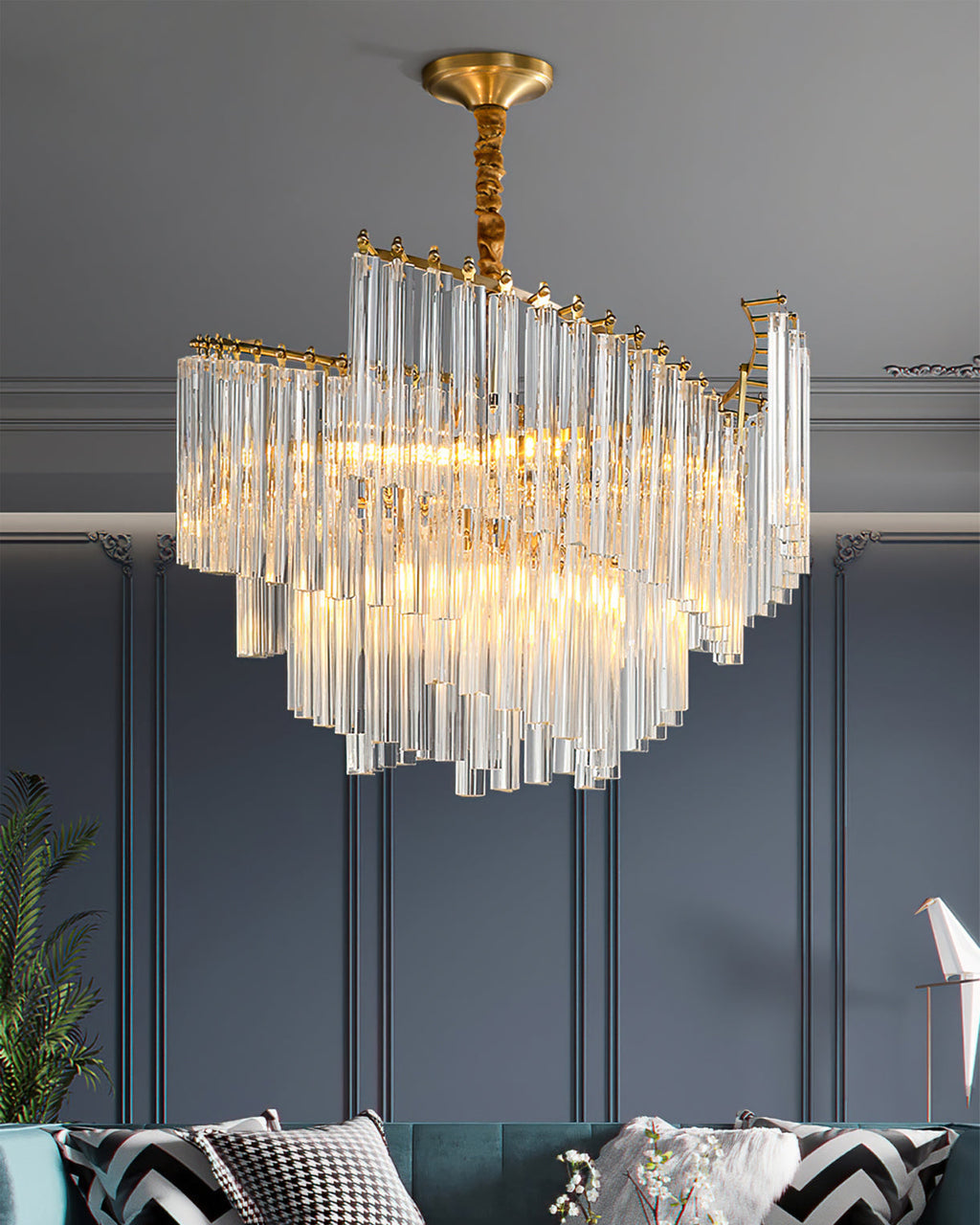 FROSTFELL CRYSTAL ICICLE LUMINAIRE