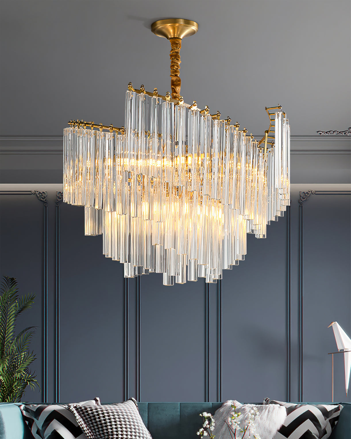 FROSTFELL CRYSTAL ICICLE LUMINAIRE