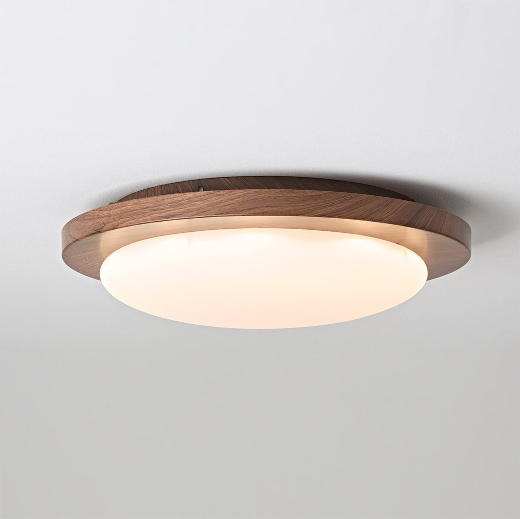 Whitmore Antique Bronze Flush Mount Light