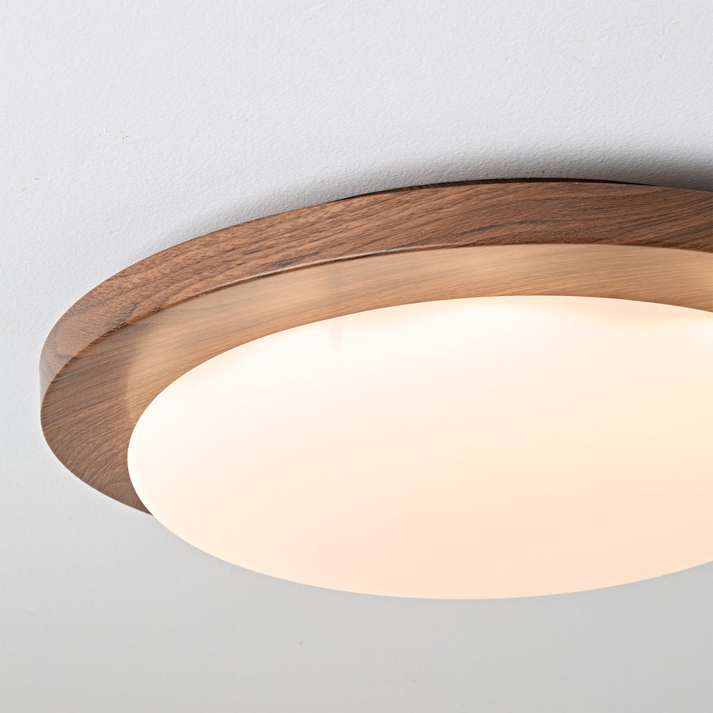 Whitmore Antique Bronze Flush Mount Light