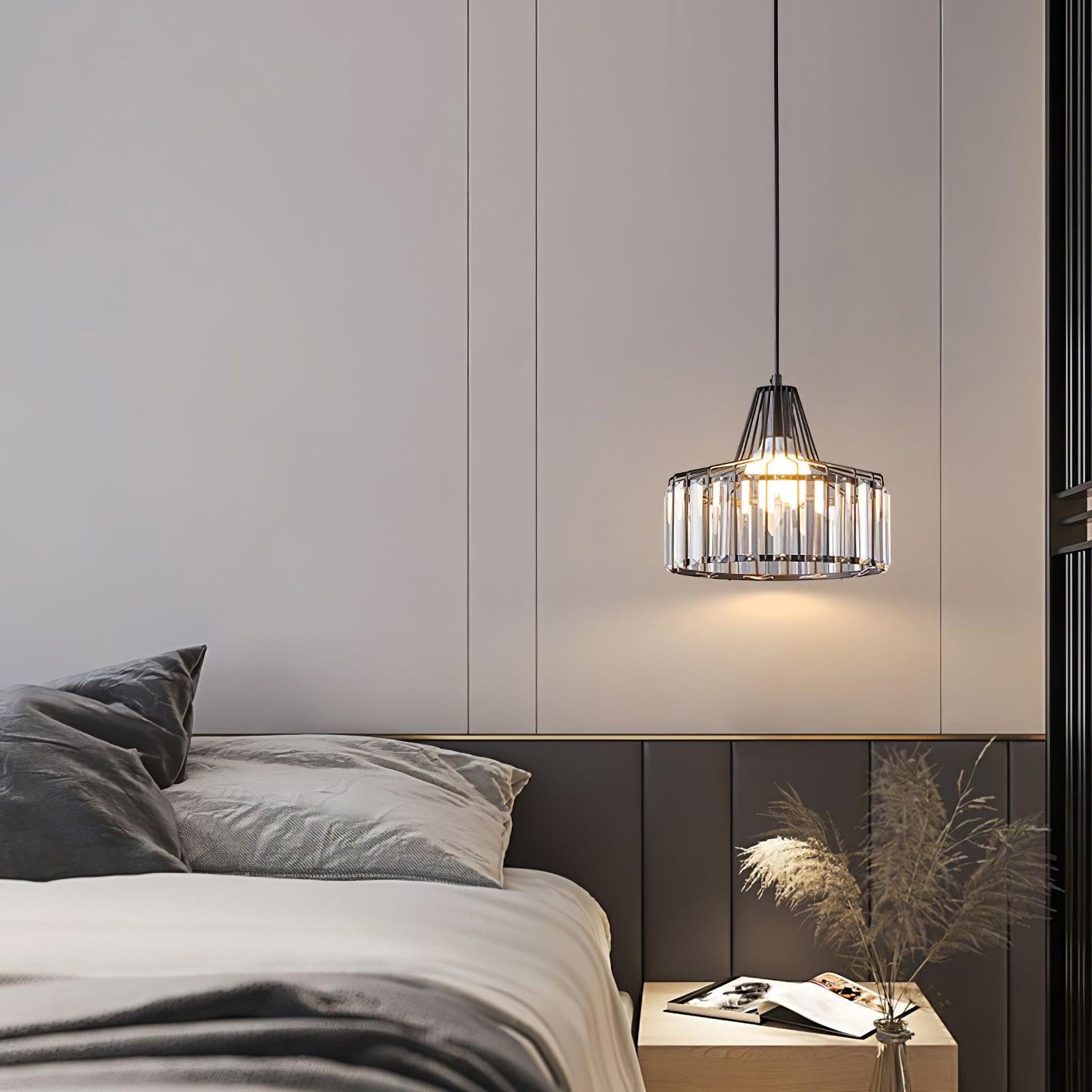 WINTHROP CRYSTAL DROPLET HANGING LIGHT