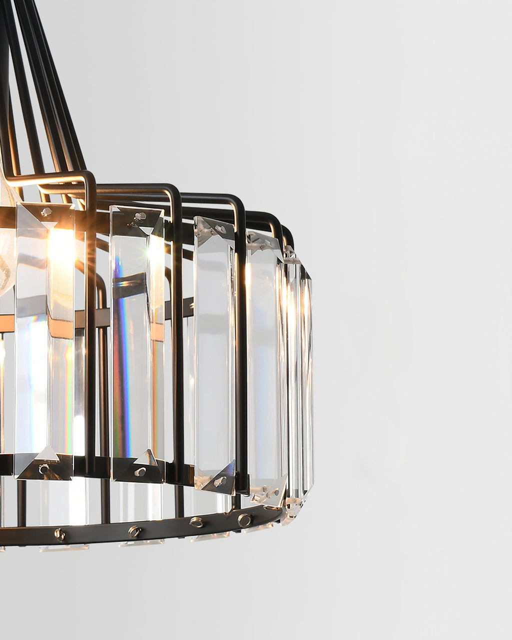 WINTHROP CRYSTAL DROPLET HANGING LIGHT
