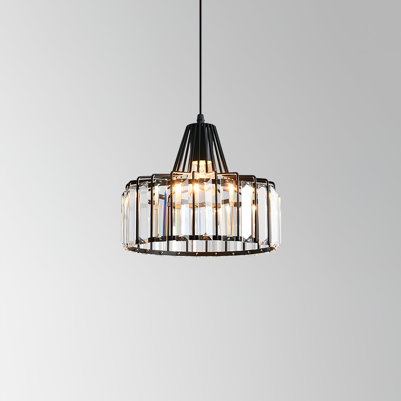 WINTHROP CRYSTAL DROPLET HANGING LIGHT