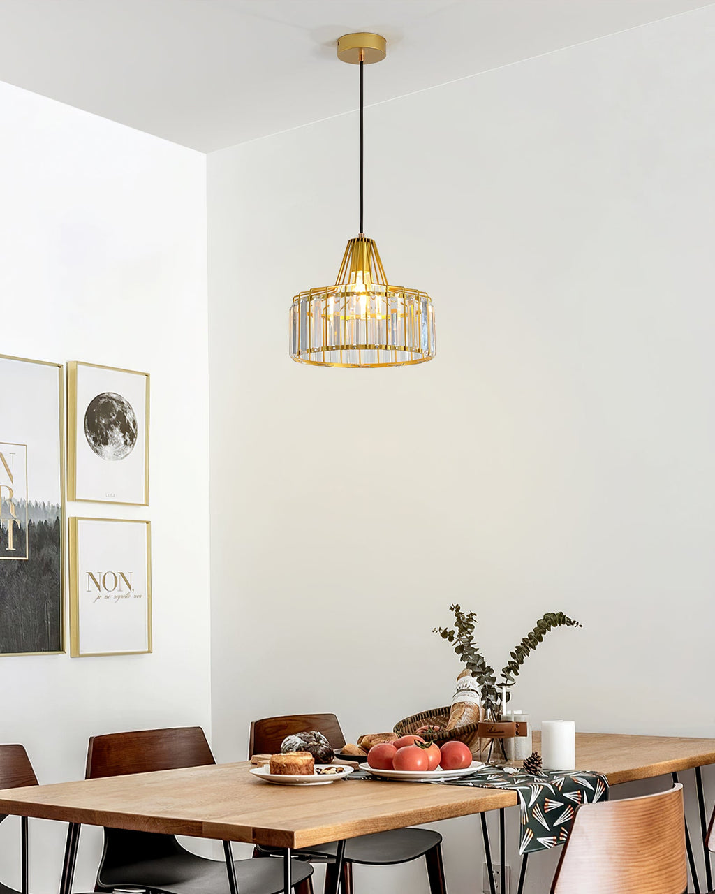 WINTHROP CRYSTAL DROPLET HANGING LIGHT