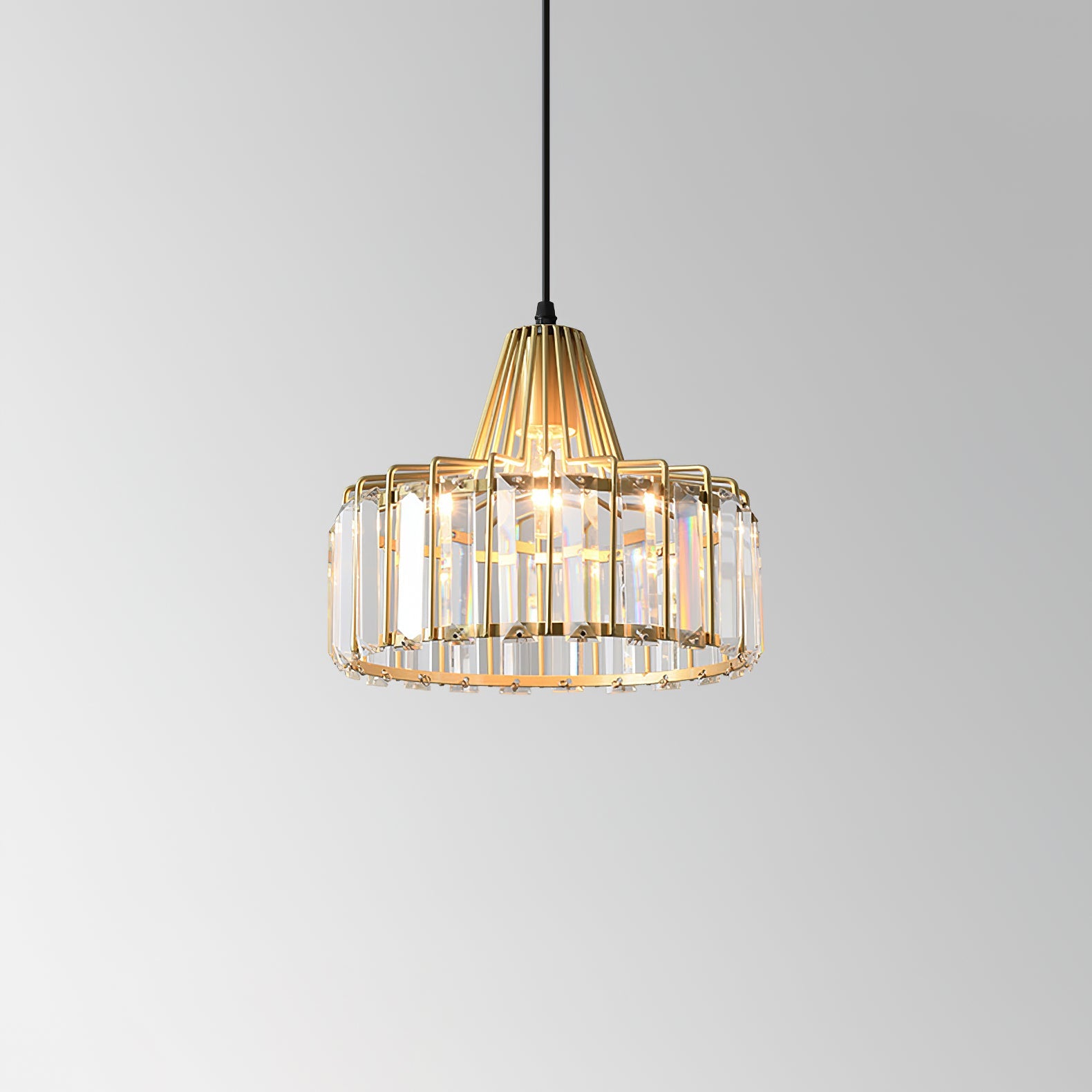WINTHROP CRYSTAL DROPLET HANGING LIGHT