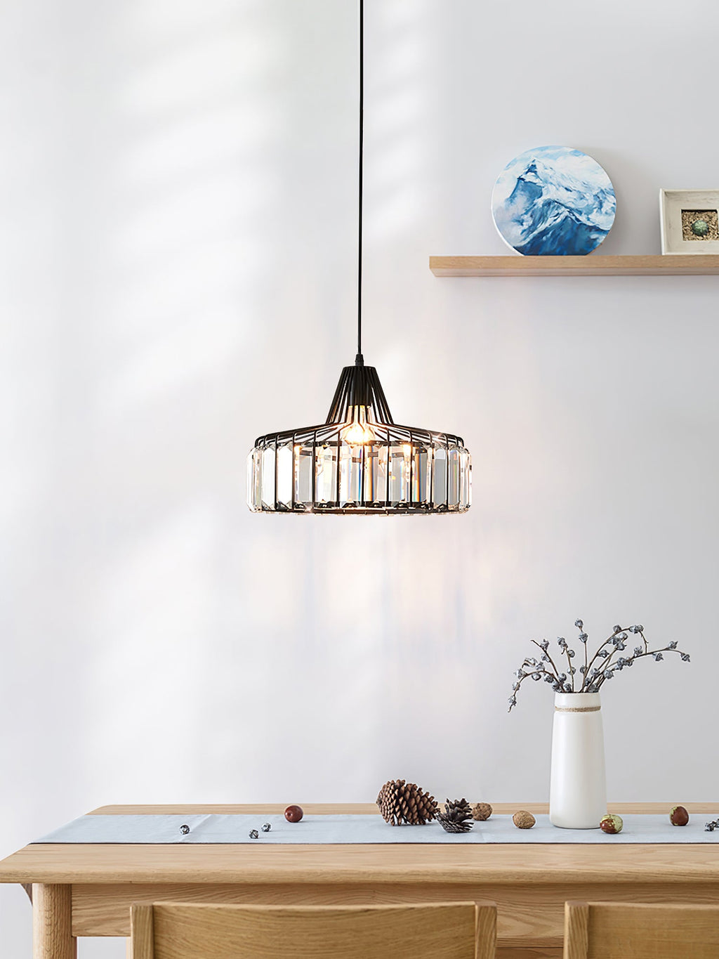 WINTHROP CRYSTAL DROPLET HANGING LIGHT