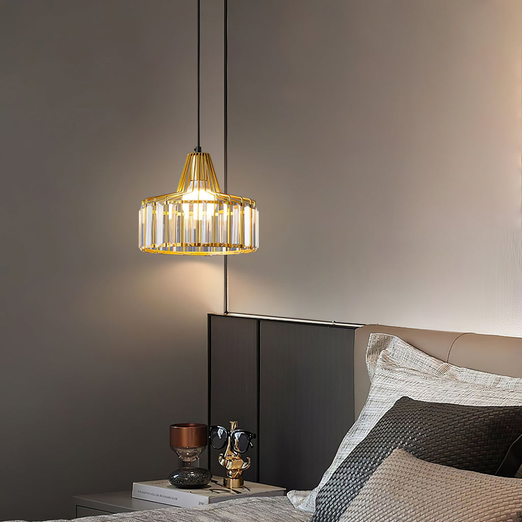 WINTHROP CRYSTAL DROPLET HANGING LIGHT