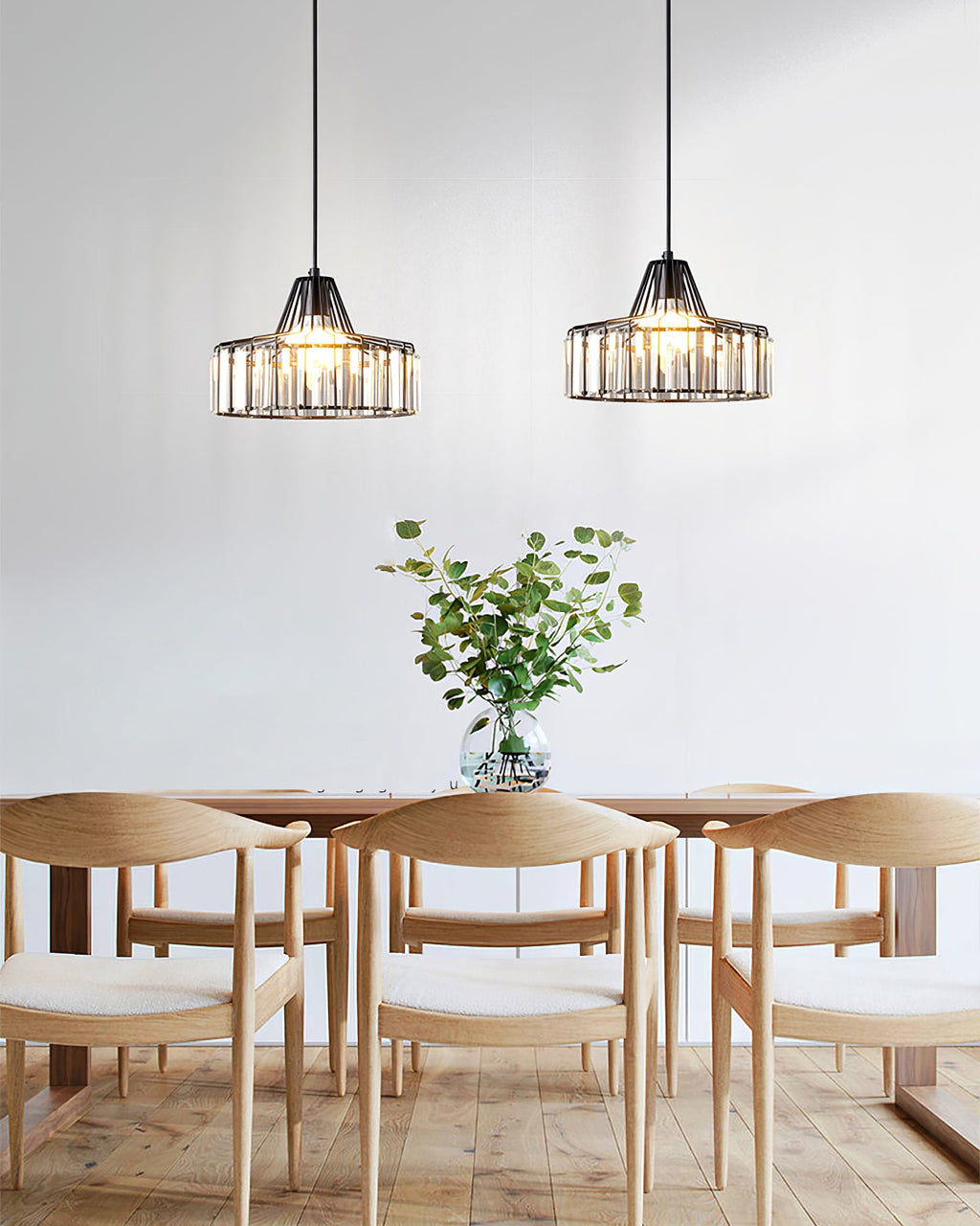 WINTHROP CRYSTAL DROPLET HANGING LIGHT