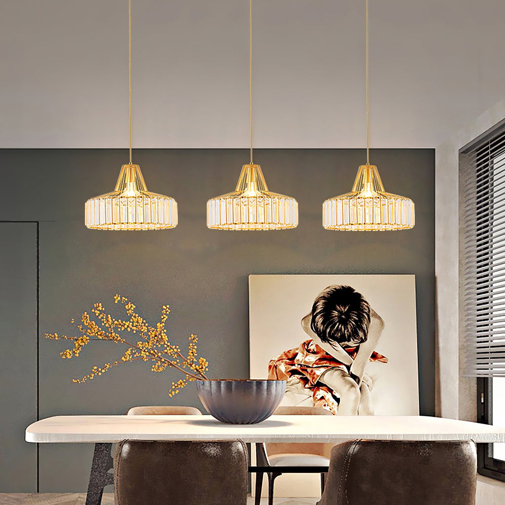 WINTHROP CRYSTAL DROPLET HANGING LIGHT