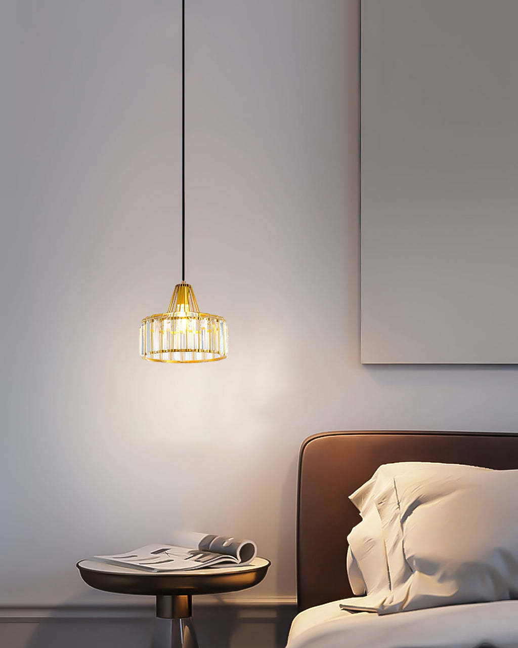 WINTHROP CRYSTAL DROPLET HANGING LIGHT