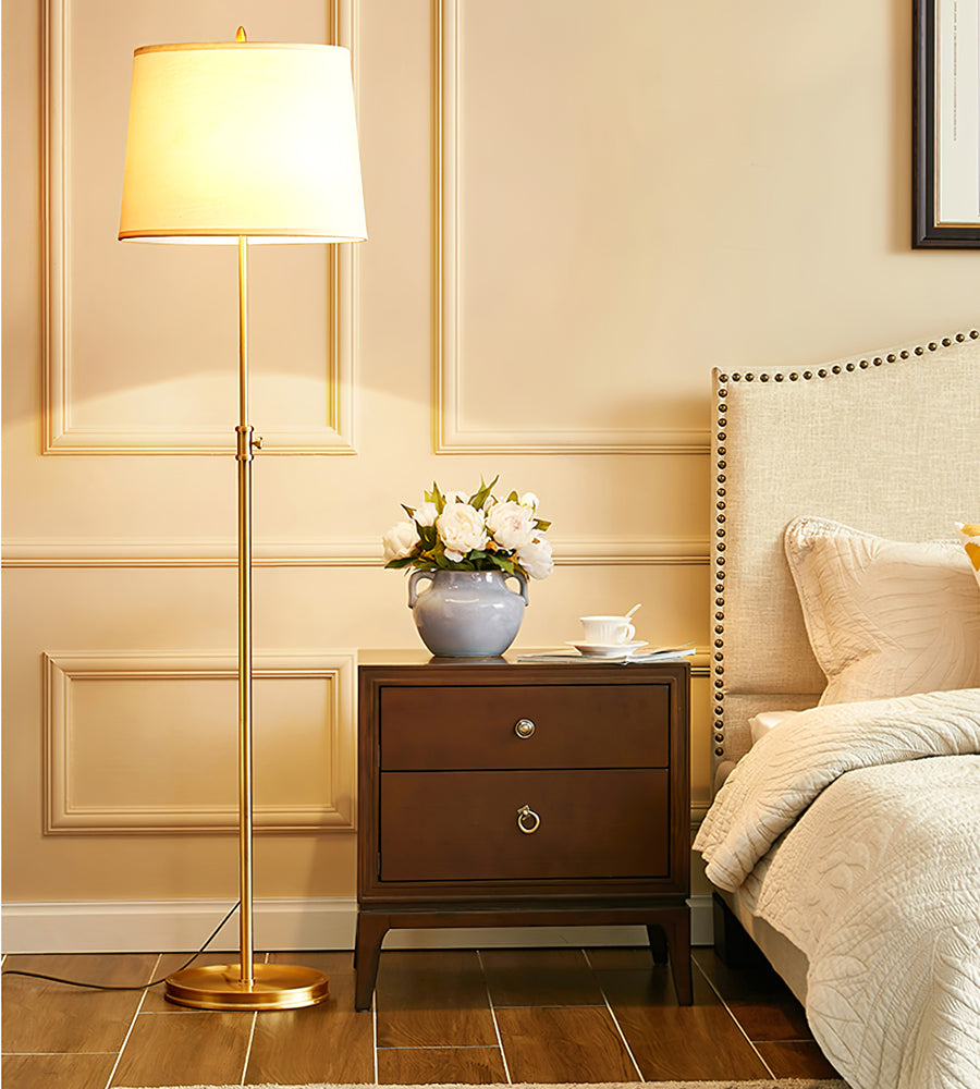 Winthrop Vintage Arc Floor Lantern