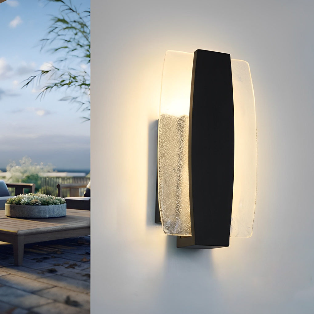 WINTERBOURNE AQUA BUBBLE WALL SCONCE