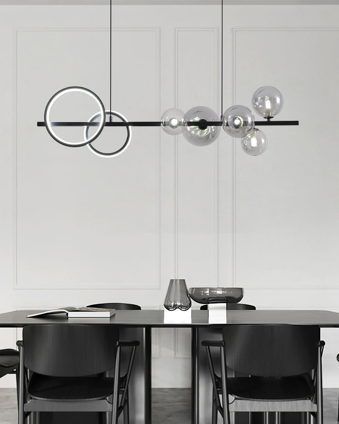FENWICK CRYSTAL DROPLET LIGHTING FIXTURE