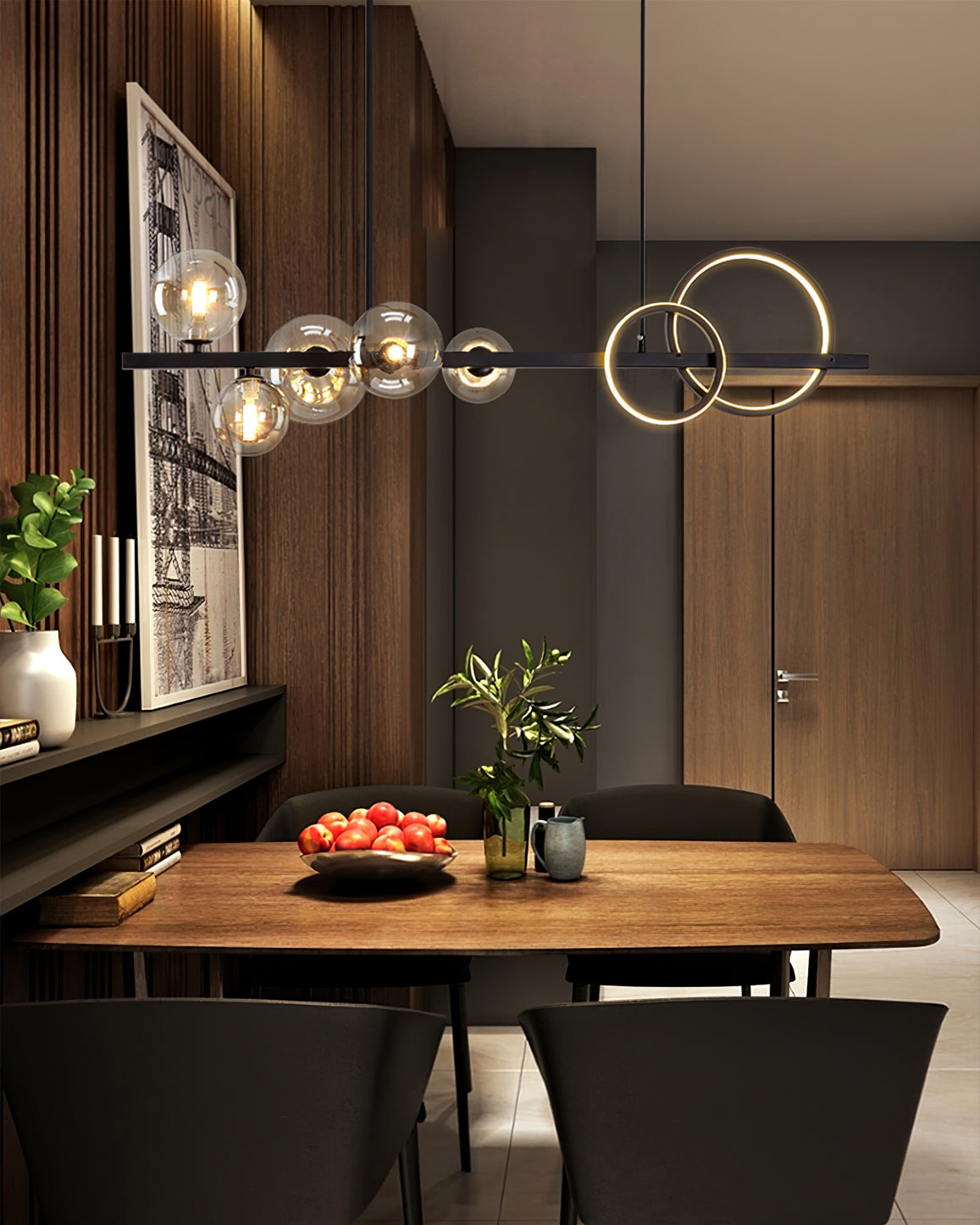 FENWICK CRYSTAL DROPLET LIGHTING FIXTURE
