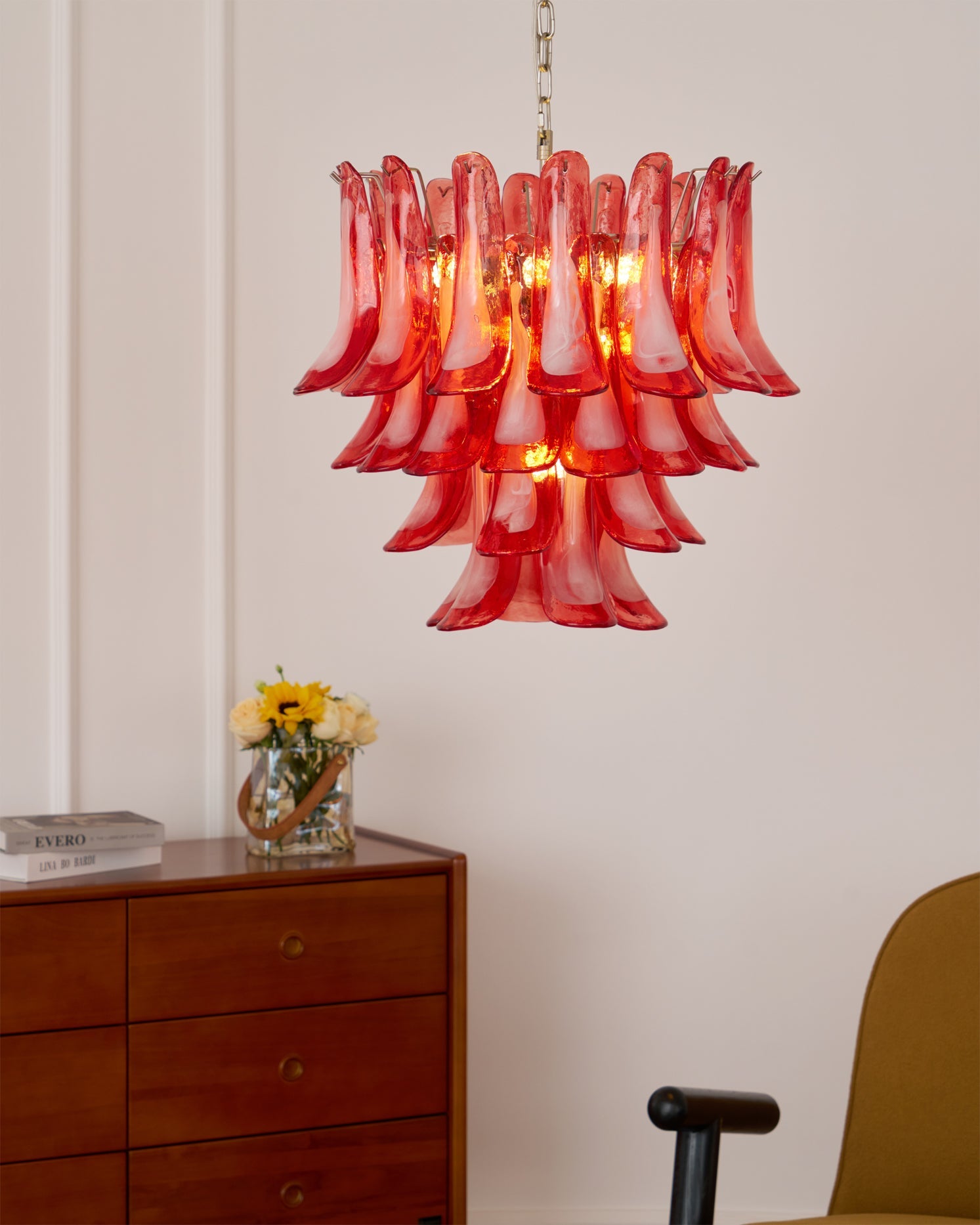 VANDERBILT CRYSTAL ORB CHANDELIER
