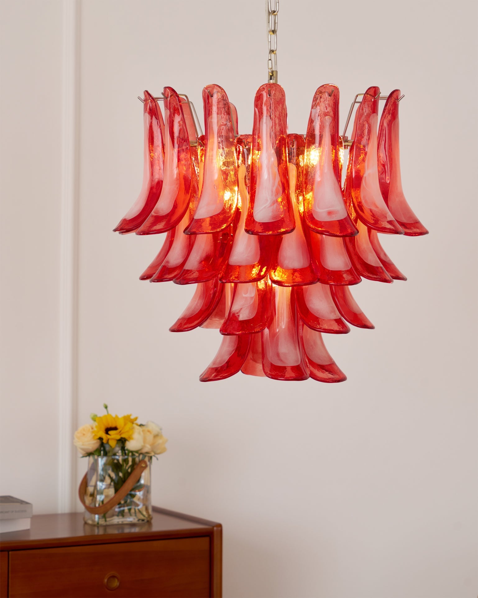 VANDERBILT CRYSTAL ORB CHANDELIER