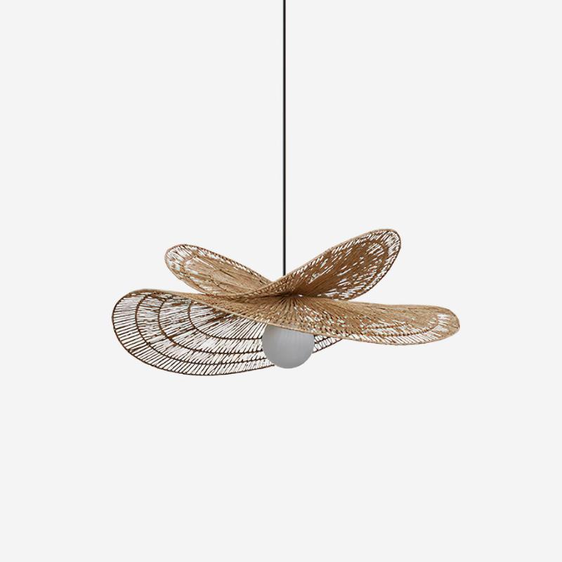 WINTERBOURNE WOVEN RATTAN CEILING LANTERN
