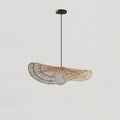 WINTERBOURNE WOVEN RATTAN CEILING LANTERN