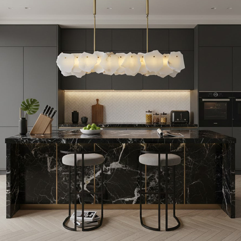FENWICK IVORY CRYSTAL LUMINAIRE