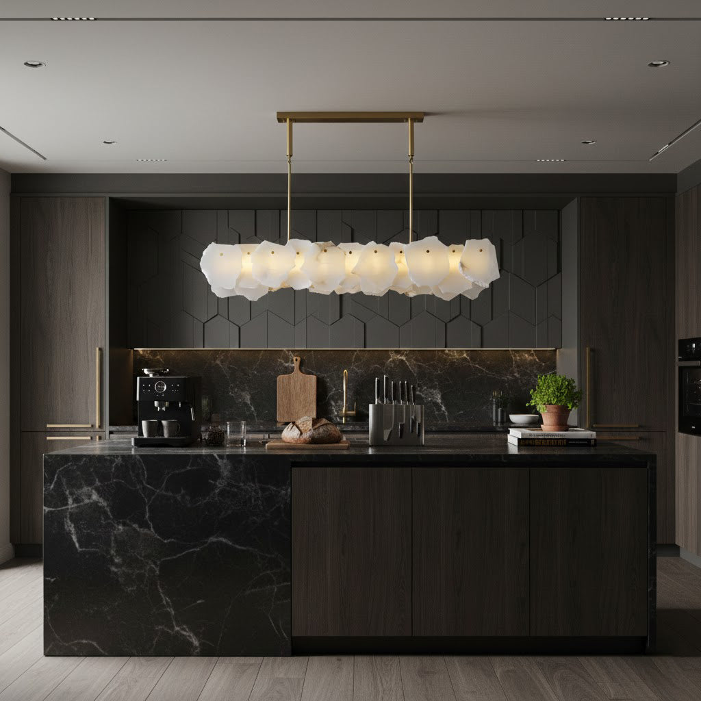 FENWICK IVORY CRYSTAL LUMINAIRE