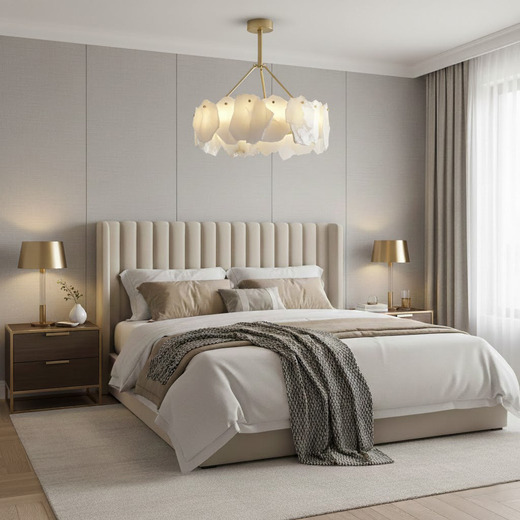 FENWICK IVORY CRYSTAL LUMINAIRE