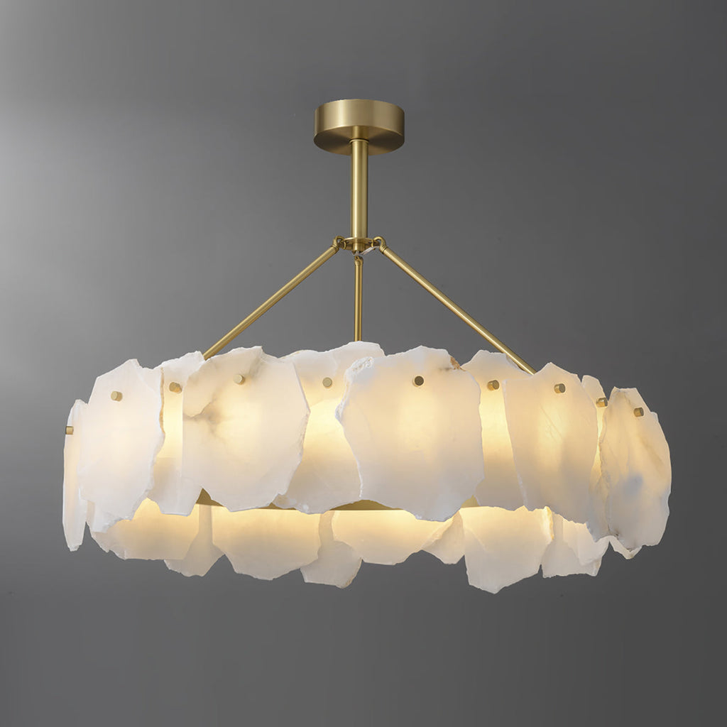 FENWICK IVORY CRYSTAL LUMINAIRE