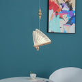 ALDERSON FLUTED WINGS HANGING LANTERN