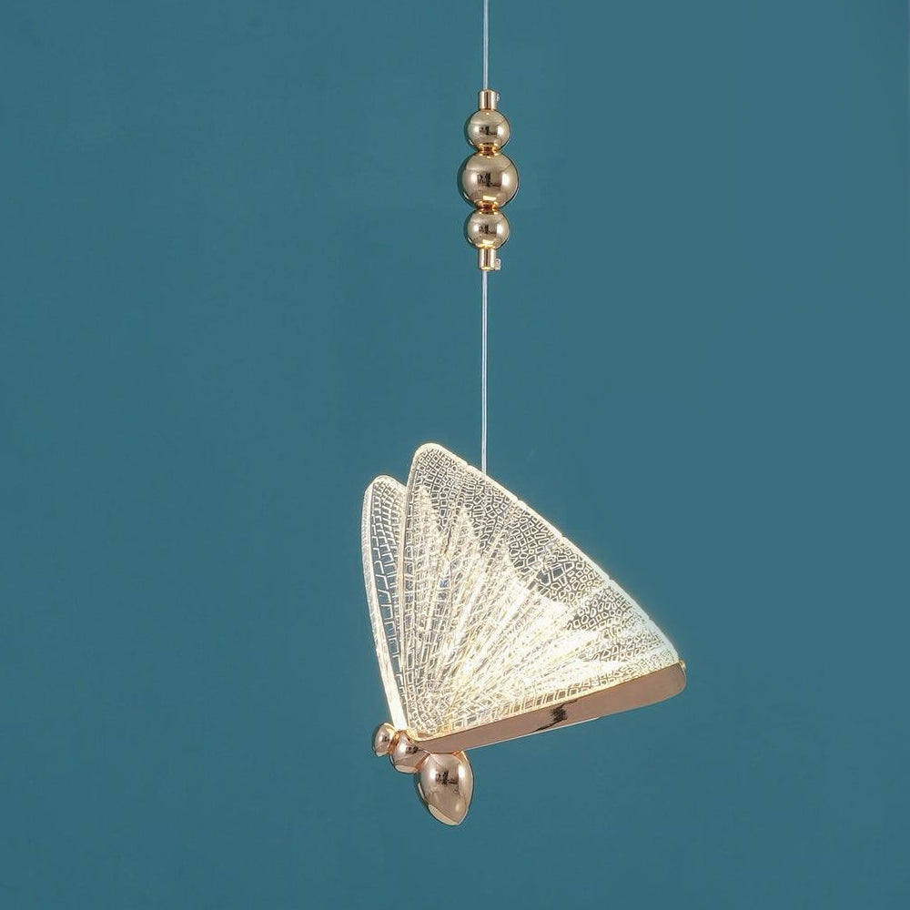 ALDERSON FLUTED WINGS HANGING LANTERN