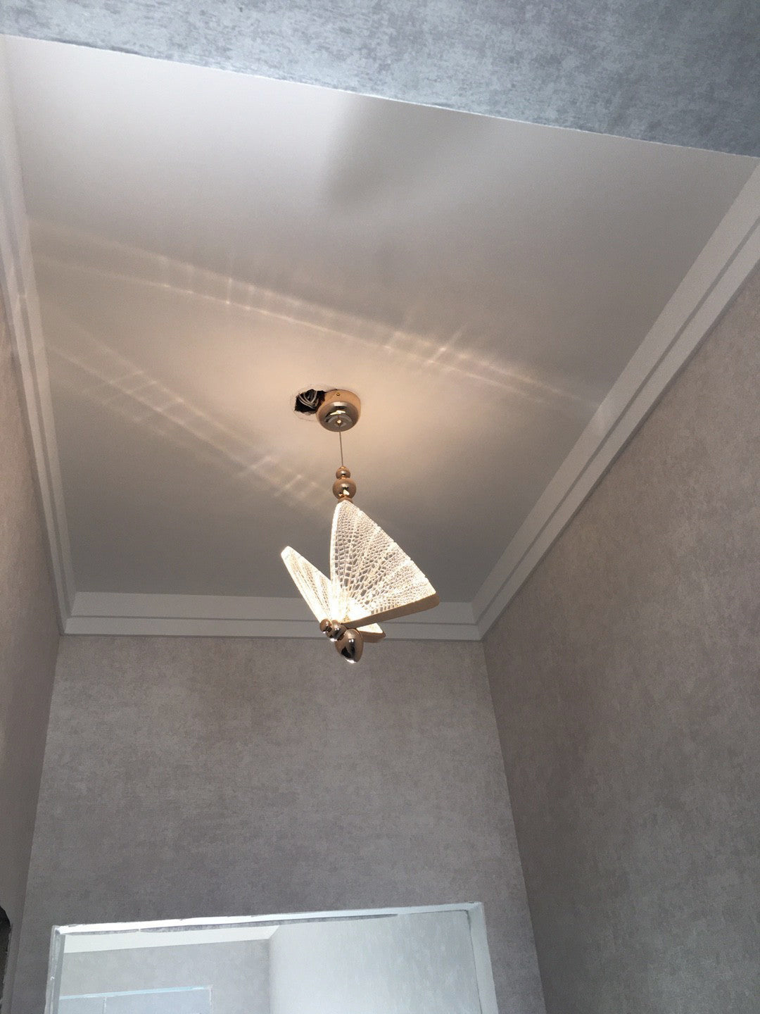 ALDERSON FLUTED WINGS HANGING LANTERN