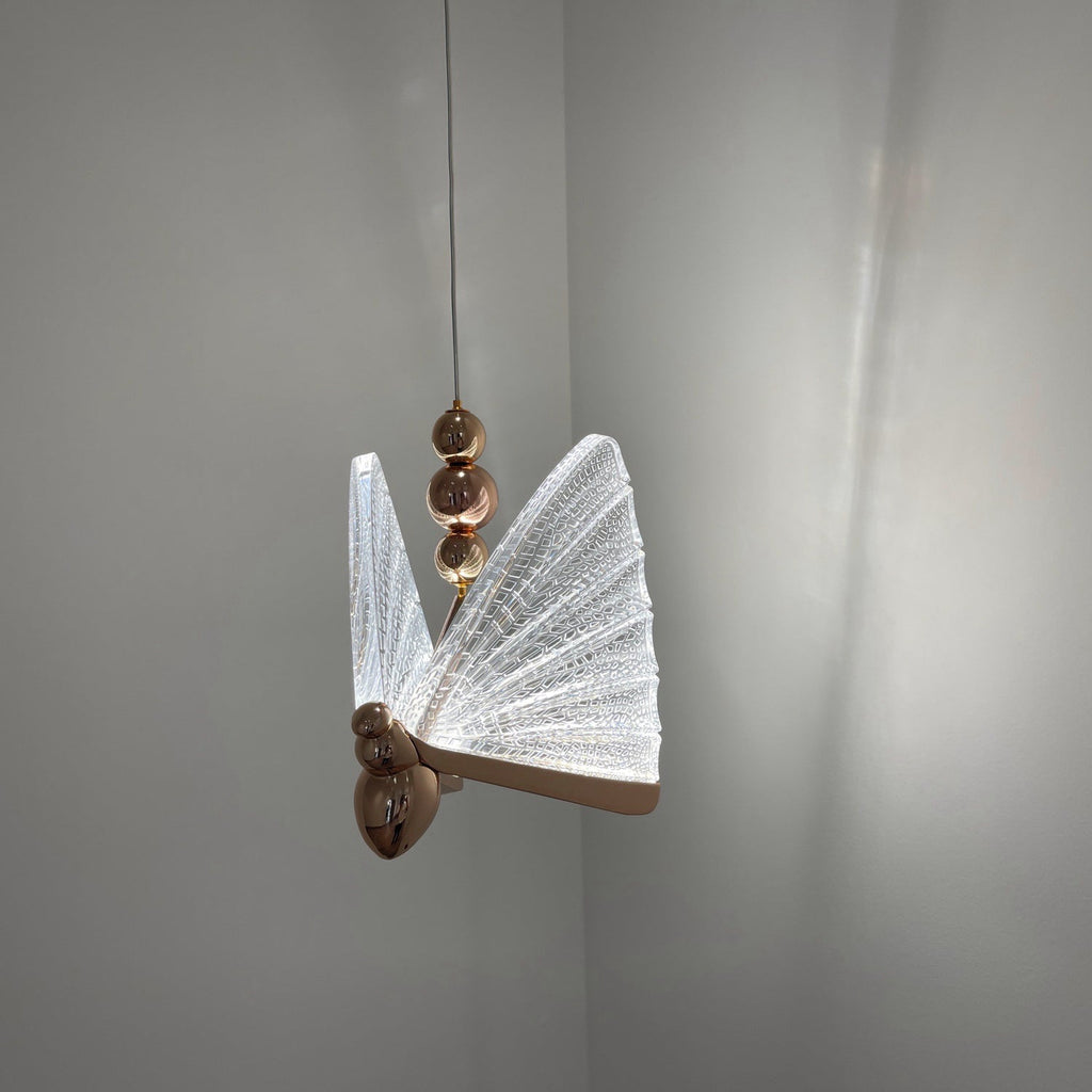 ALDERSON FLUTED WINGS HANGING LANTERN