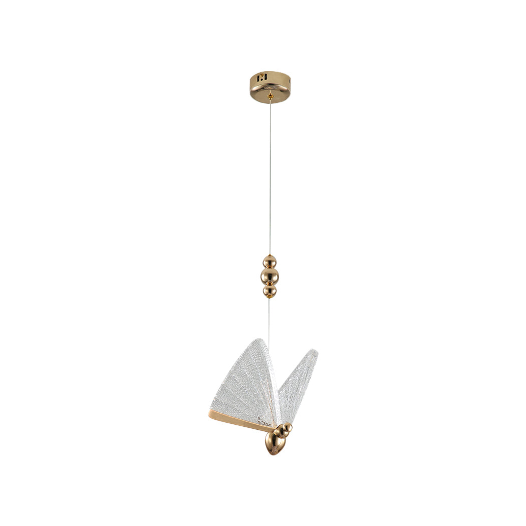 ALDERSON FLUTED WINGS HANGING LANTERN