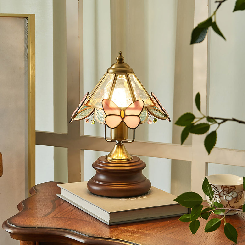 FLORENCE GOSSAMER WING TABLE LANTERN