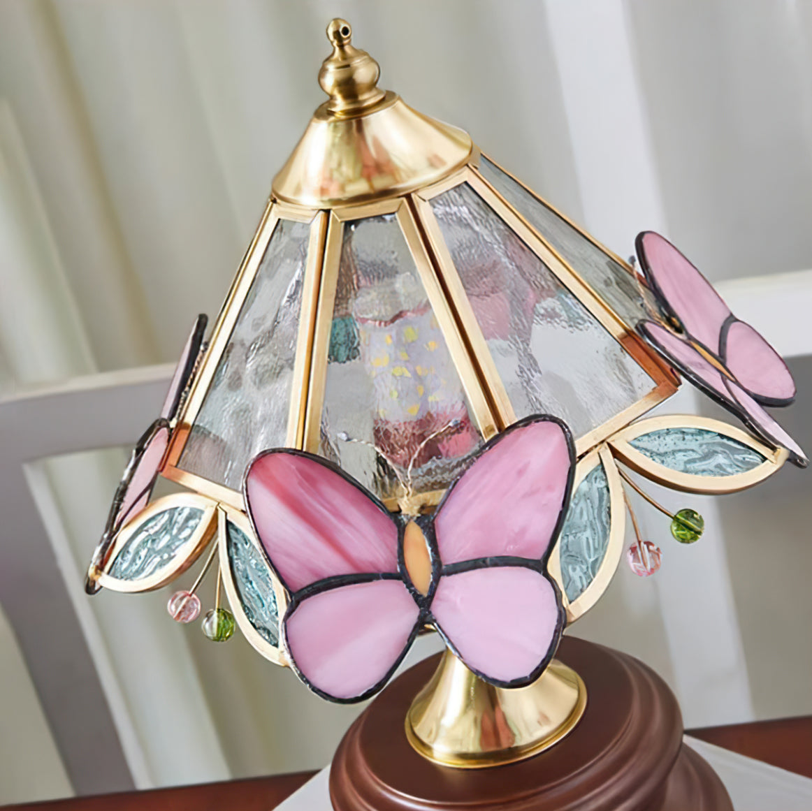 FLORENCE GOSSAMER WING TABLE LANTERN