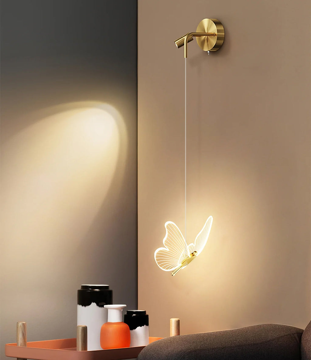 VIOLETTE FLUTTERING ILLUMINATION SCONCE