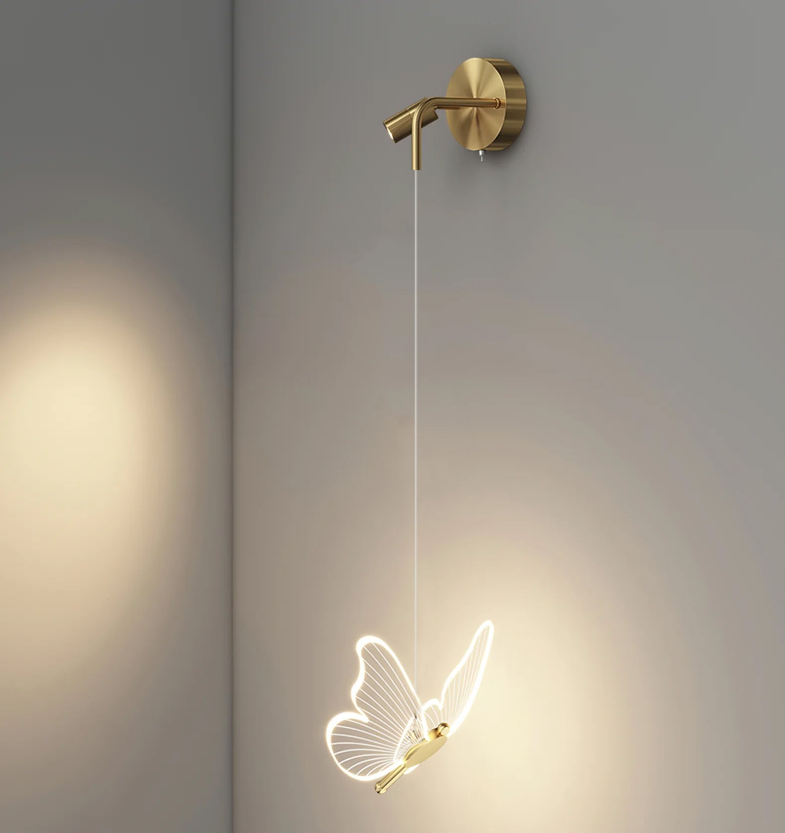 VIOLETTE FLUTTERING ILLUMINATION SCONCE
