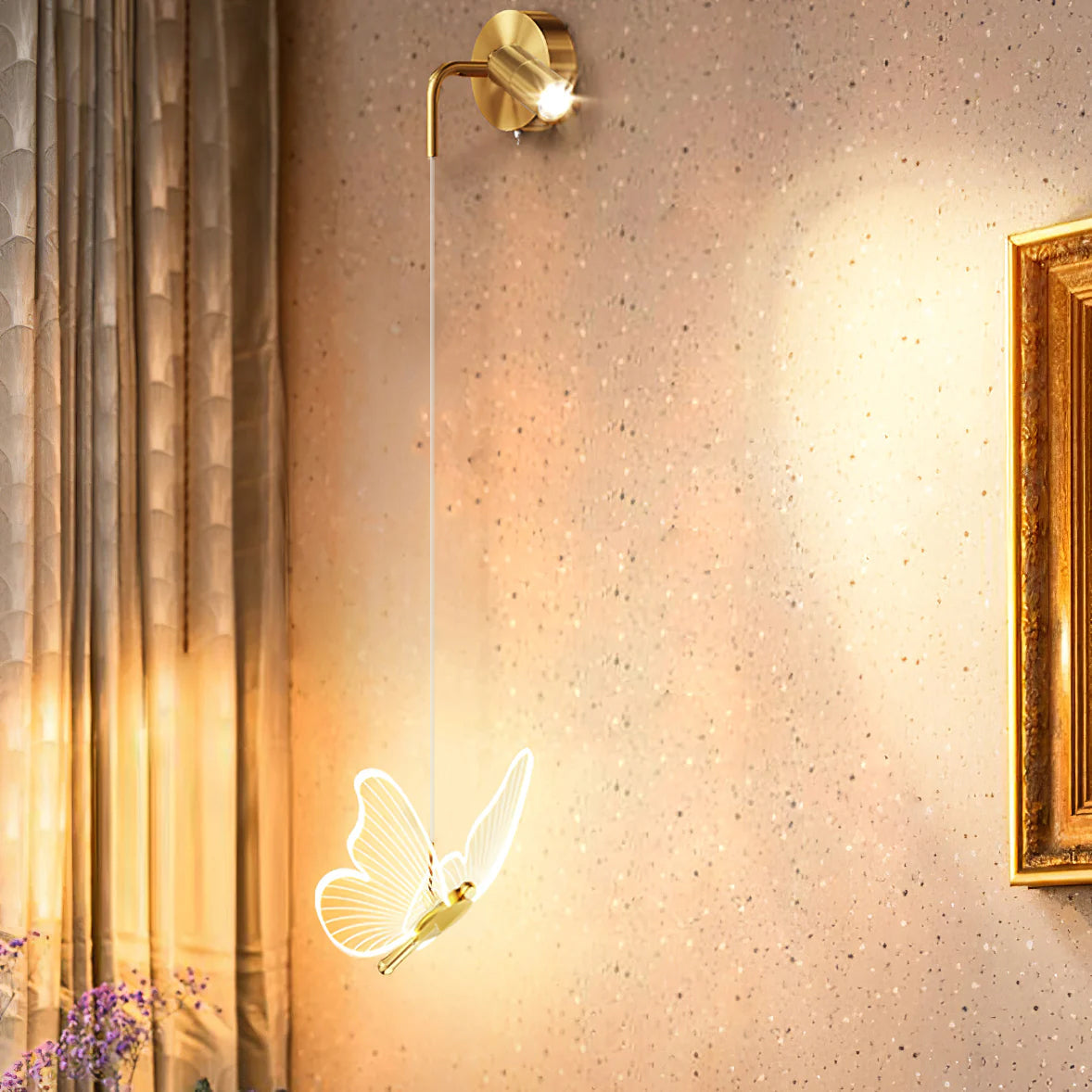 VIOLETTE FLUTTERING ILLUMINATION SCONCE