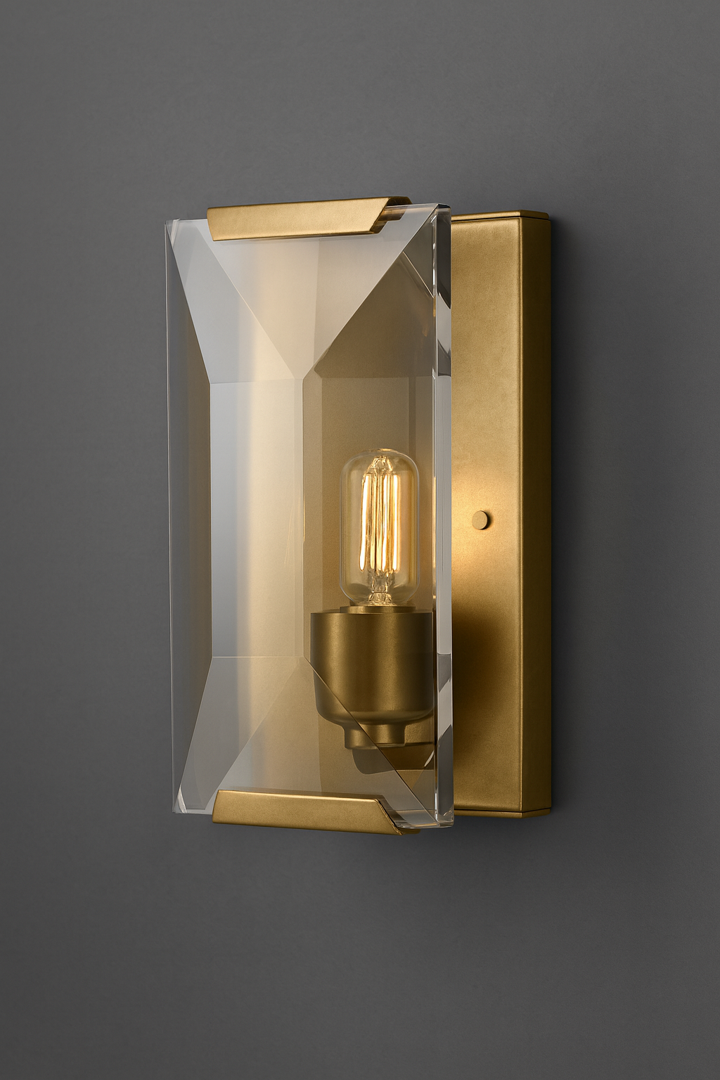 VIVIENNE CRYSTAL WALL LANTERN