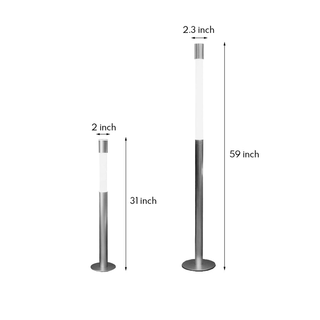 WINTHROP GRAY MINIMALIST FLOOR LAMP WITH INNOVATIVE DESIGN