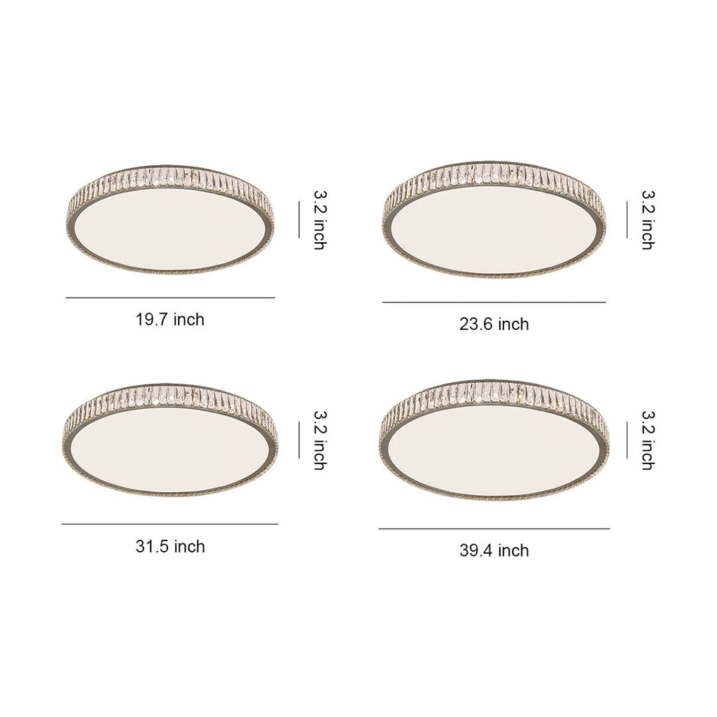 WINDSOR CRYSTAL CEILING GLOW LANTERN