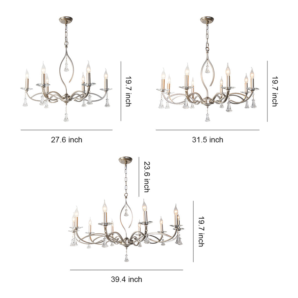 WINDSOR CRYSTAL CANDLELIGHT CEILING LANTERN