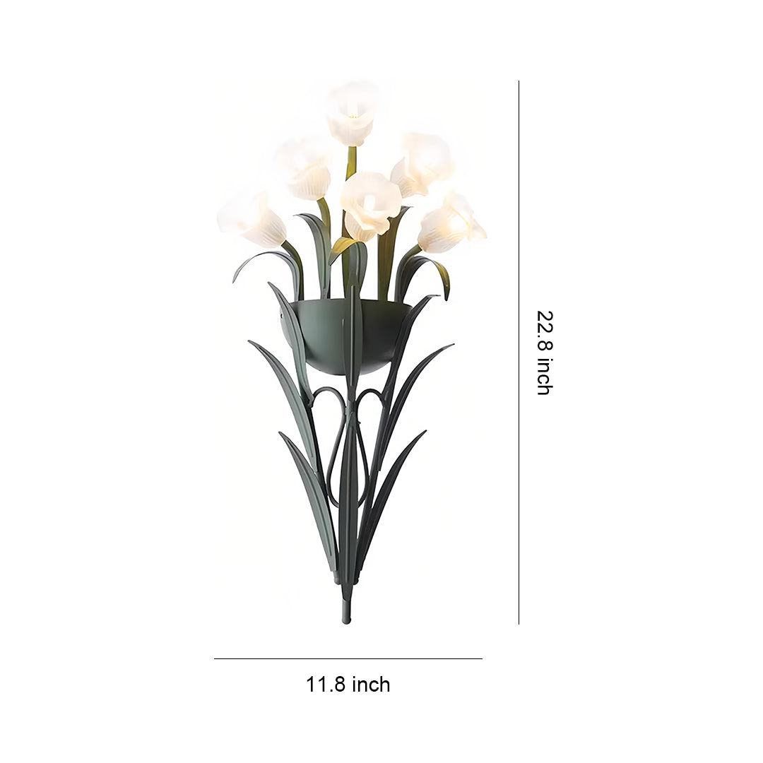 FLORENCE VINTAGE BLOOM WALL SCONCE