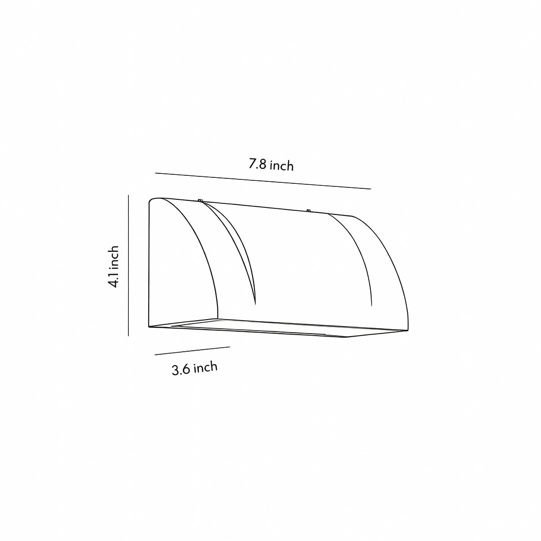 WINTHROP NARROW BEAM OUTDOOR SCONCE LIGHT