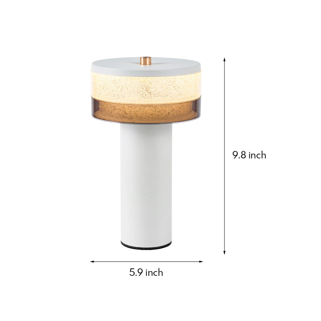 WINTERBOURNE IRON CYLINDER TABLE LAMP