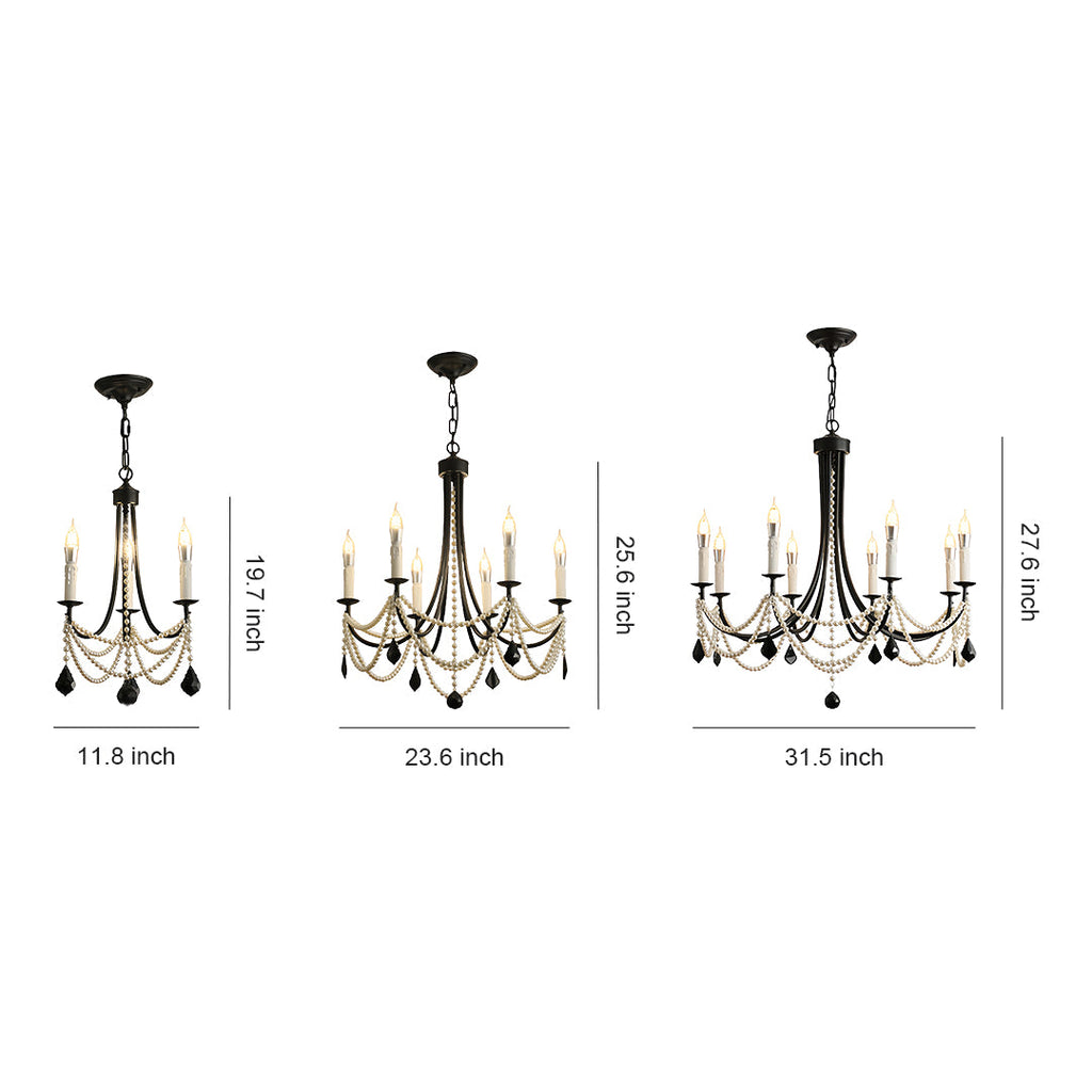 RAVENWOOD CRYSTAL ORB CEILING LANTERN