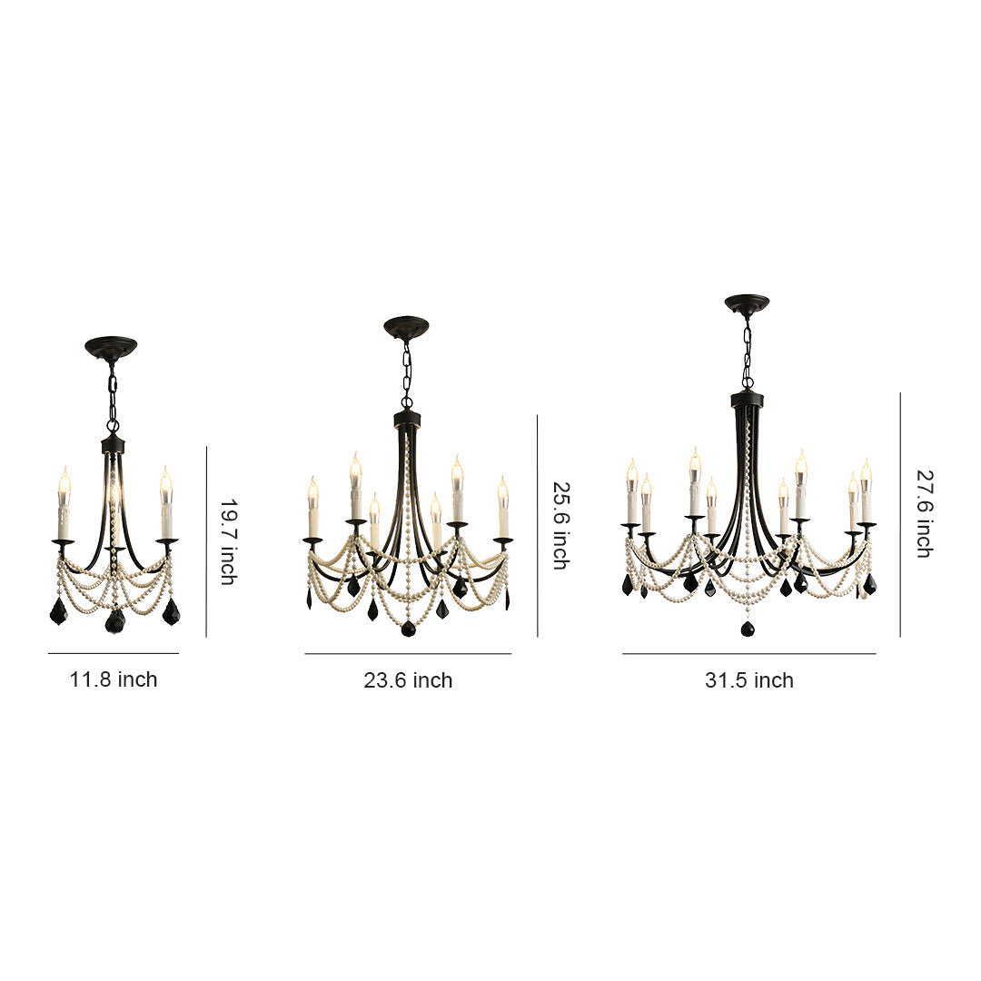 RAVENWOOD CRYSTAL ORB CEILING LANTERN