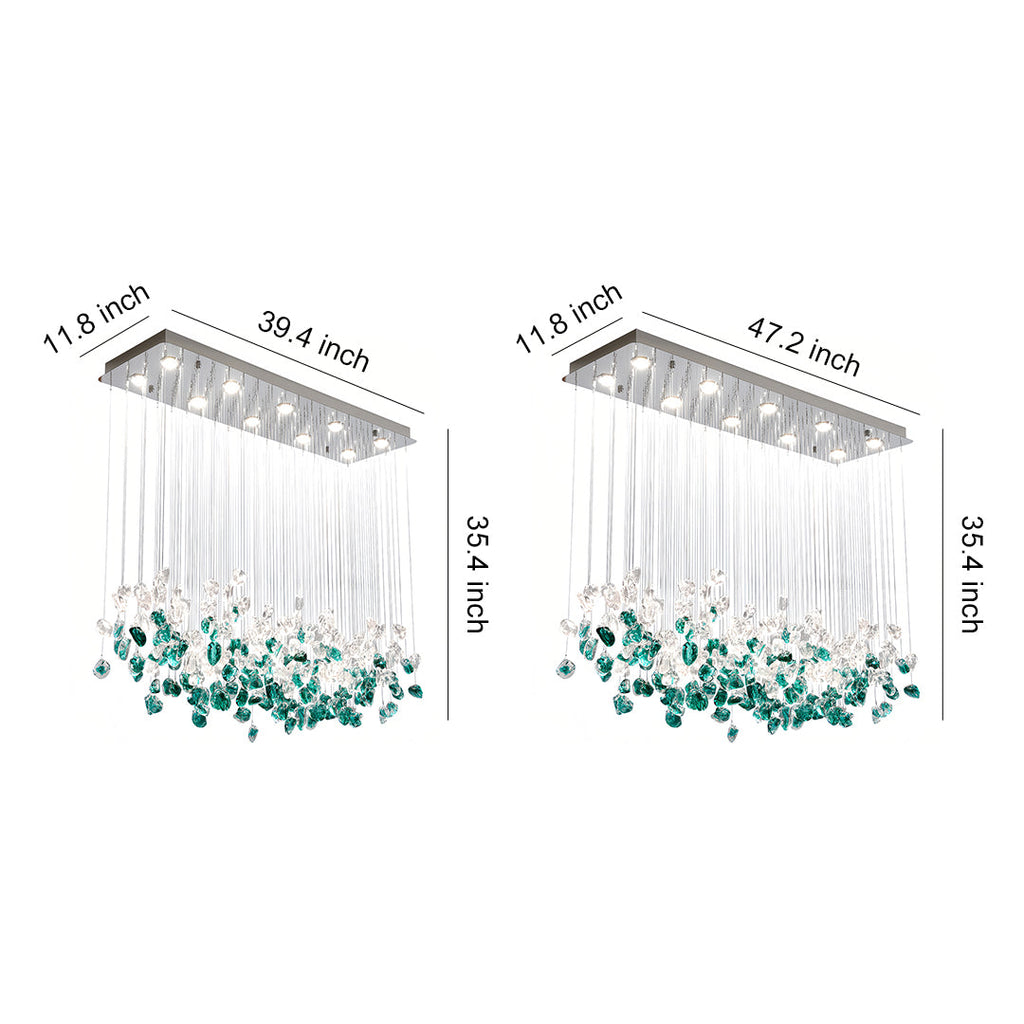 WINTHROP IRREGULAR BEADED CEILING LANTERN