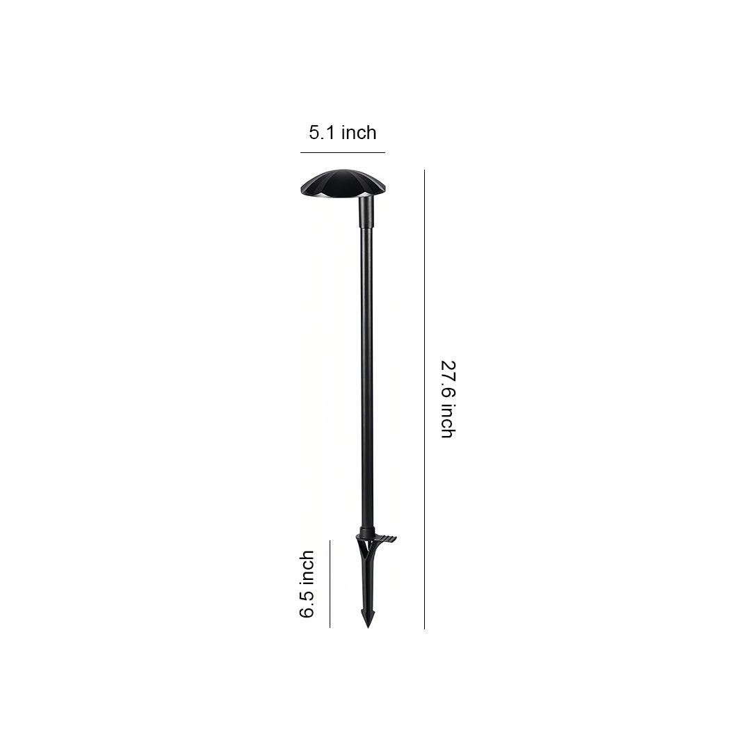 WINDSOR GARDEN LED STAKE LANTERN - Sleek Waterproof Illumination for Outdoor Spaces