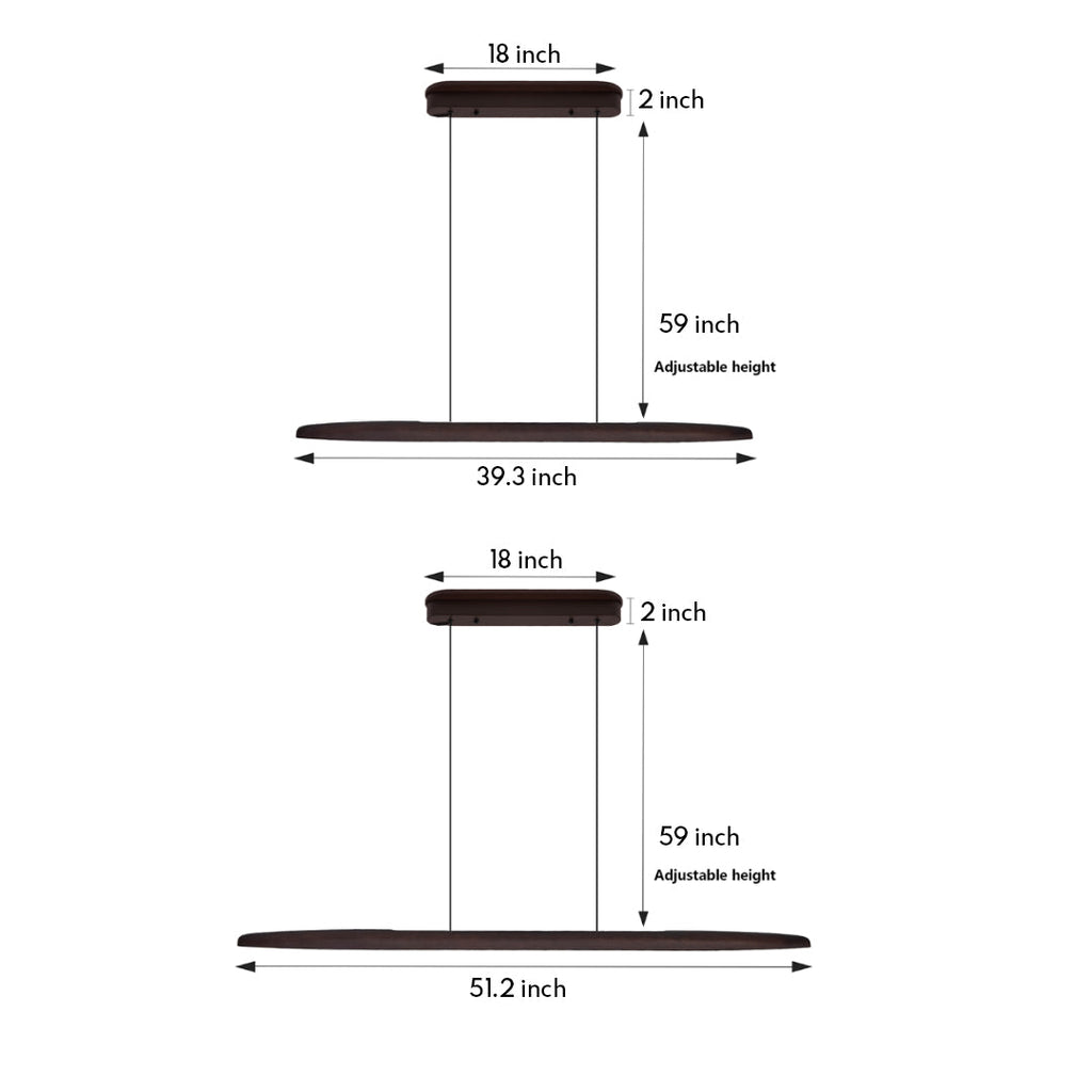 FENWICK LINEAR IRON PENDANT LIGHT